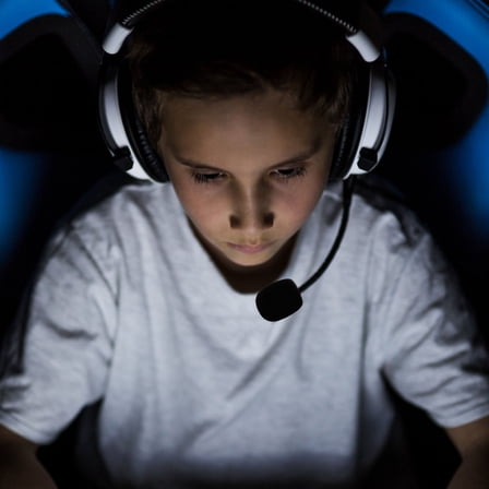 Hytrove Gaming Headset Microphone Omnidirectional Sound Black Metal 1Pc 0.4X6.1In