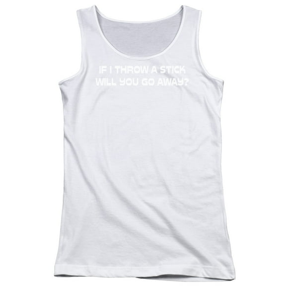 - Throw A Stick - Juniors Tank Top - Small