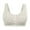 Khaki04, variant on Holloyiver Women’s Cotton Wireless Bra Floral Front Button Closure Comfortable Snap Seamless Bra
