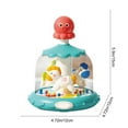 thumbnail image 2 of Carrusel de juguete para bebés a partir de 18 meses | Juguete de educación temprana para la coordinación ojo-mano y sensorial con cuentas saltarinas y música, 2 of 3