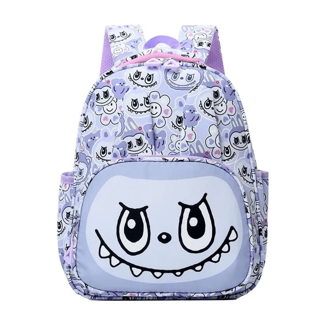 Mochila Infantil Preescolar Primaria Media Para Niña Niño Xtellar morado