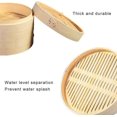 thumbnail image 2 of Chinese Dumplings Pastry Bamboo Steamer, Bamboo Basket Cooker Set, Kitchen Tool Cage Cakeware, 2 of 4