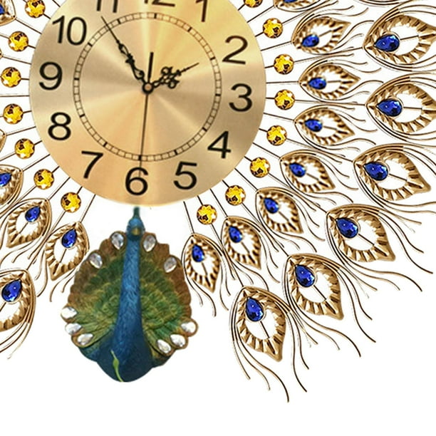 Reloj de Pared Perfecl Dorado 60 cm x 60 cm