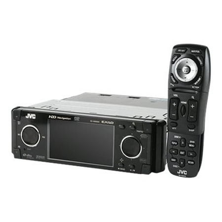 JVC KD-NX5000 - Navigation system - EXAD - display - 3.5" - in-dash unit - Single-DIN - 50 Watts x 4