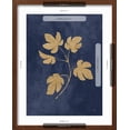 thumbnail image 5 of Art.com Botanical Study III Gold Navy Art Print by Julia Purinton, Brown Frame Wall Art, 17" x 21", 5 of 5