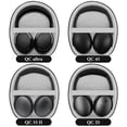 thumbnail image 6 of Geekria Shield Case Compatible with Boses QuietComfort Ultra, QuietComfort, QC45, QC35, QC25, QC15, QCSE Case, Replacement Protective Hard Shell Travel Carrying Bag with Cable Storage (Grey), 6 of 6