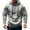 Gray Clearance Shirt, variant on Aobny Polo Hoodie Black Button Up Hooded Tactical Tops Men Mens Hoodie,L