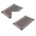 thumbnail image 1 of Oleegame 2 Pcs Napperons Élégants Napperons en PVC Tissé Vinyle pour Table à Manger, 1 of 9