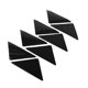 thumbnail image 1 of Parche de felpudo triangular tapete de puerta de PU reutilizable parches fijos suministros para el hogar lavables, 1 of 4