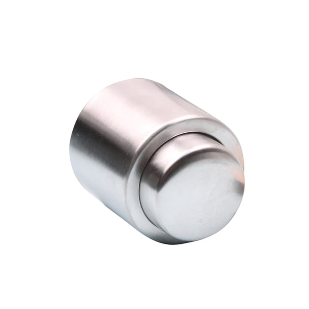 Advancent Tapón de botella de vino al vacío de acero inoxidable, almacenamiento sellado, tapón de flujo de licor de alta calidad, tapón de vertido Type2 NO2 Advancent HA0987-00B