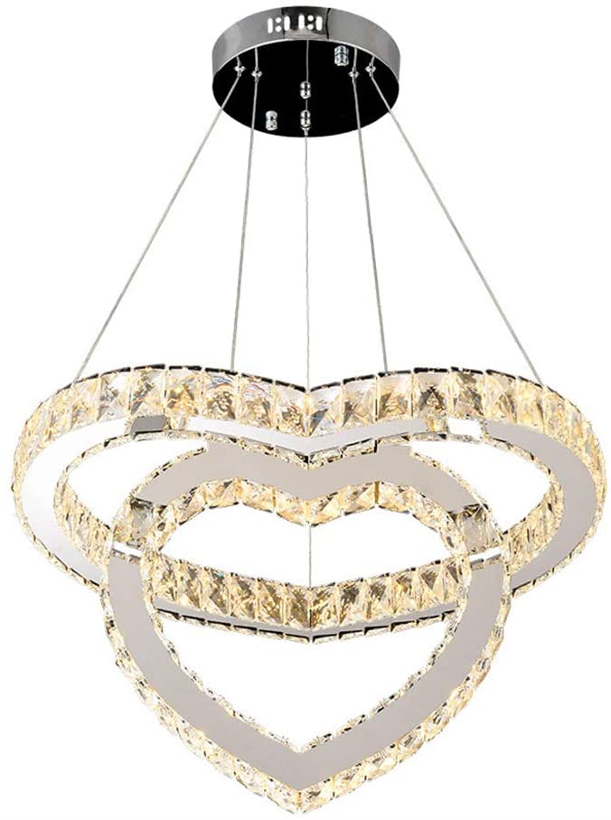 heart led ceiling light