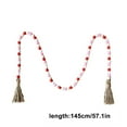 thumbnail image 3 of Kiplyki Wooden Beads Bulk Heart Wooden Beads Valentine's Day Craft Supplies Wooden Beads Tassel For Making Garlands Valentine's Day, 3 of 3