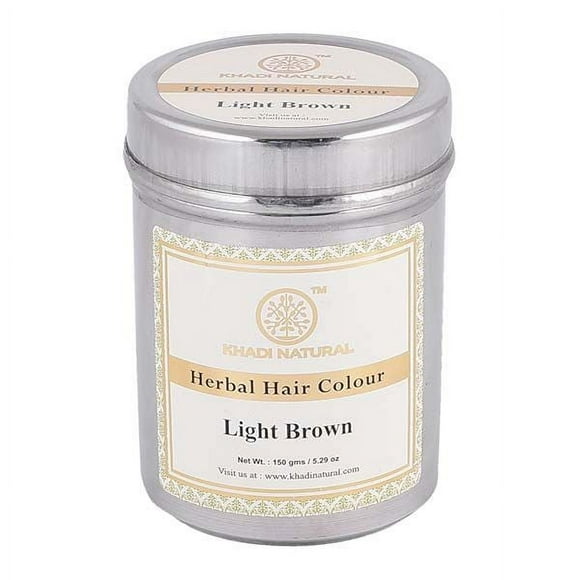 Khadi Natural Ayurvedic Herbal Hair Color Light Brown (150 g)