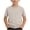 Gray, variant on hoksml Big Kids Solid Color T-Shirt Summer Cotton Short Sleeve Tee Round Neck Casual Pullover for Boys and Youth