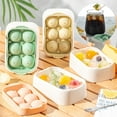 thumbnail image 1 of Hariumiu Kitchen Ice Cube Mold Easily Demold Full Ball with Lid 6 Grids Storage Bin Ice Cube Maker - Non-Odor, Anti-Stick, Washable, and Easy to Use, 1 of 14