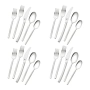 ZWILLING Opus 20-Piece 18/10 Stainless Steel Flatware Set, Silver