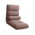 thumbnail image 4 of Silla de suelo con respaldo para sala de estar, sofá infantil ajustable para juegos Café, 4 of 9