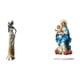 thumbnail image 1 of Elegante figura femenina africana esculpida en acrílico 2D. Adorno de mesa único para el hogar, hoteles, vacaciones y chimenea., 1 of 8