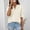 Beige, variant on Womens Tops Cotton Linen Button Down Shirts V Neck Pleated Casual Loose Blouses Roll Up Sleeve Shirt Spring Summer