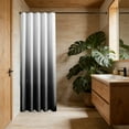 thumbnail image 6 of Kchsji Gradient Digital Printed Shower Curtain – Waterproof Polyester Bathroom Curtain, 70.87" x 70.87", Fast-Drying, Stylish Gradient Design, Easy to Clean for Bathroom or Shower Area Use, 6 of 7