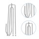 thumbnail image 4 of GOOHOCHY 30 Uds. Ganchos de cortina de acero inoxidable, ganchos de repuesto para cortinas, ganchos de cinta plisada para cortinas, 4 of 7
