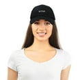 thumbnail image 5 of DALIX Artist Expression Baseball Cap Mens Womens Embroidered Hat in Black, 5 of 7