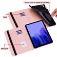 thumbnail image 5 of Case for Samsung Galaxy Tab A7 10.4 2020 SM-T500, Slim Premium PU Leather Folio Stand Cover with Auto Sleep/Wake & Pencil Holder, Rosegold, 5 of 5