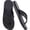 Black, variant on 1 Pair Men's Yoga Mat Leather Flip Flops with Arch Support, Comfortable Cushion Slip On Thong Sandals for Indoor & Outdoor Walking