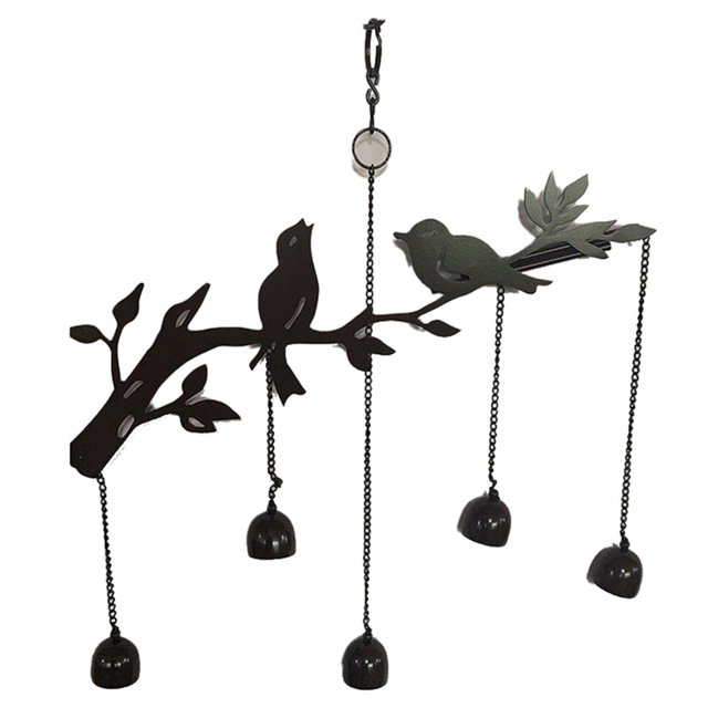 Regalo de Duelo, CarillóN de Viento Conmemorativo, Campanas de PáJaros,CarillóN Viento para Regalo de Naturaleza,DecoracióN JardíN,Arte de Patio, DecoracióN de Patio, Arte de Metal