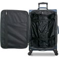 thumbnail image 3 of U.S. Traveler Aviron Bay Expandable Softside Luggage Set with Spinner Wheels, Navy, 2-Piece (23/31), 3 of 8