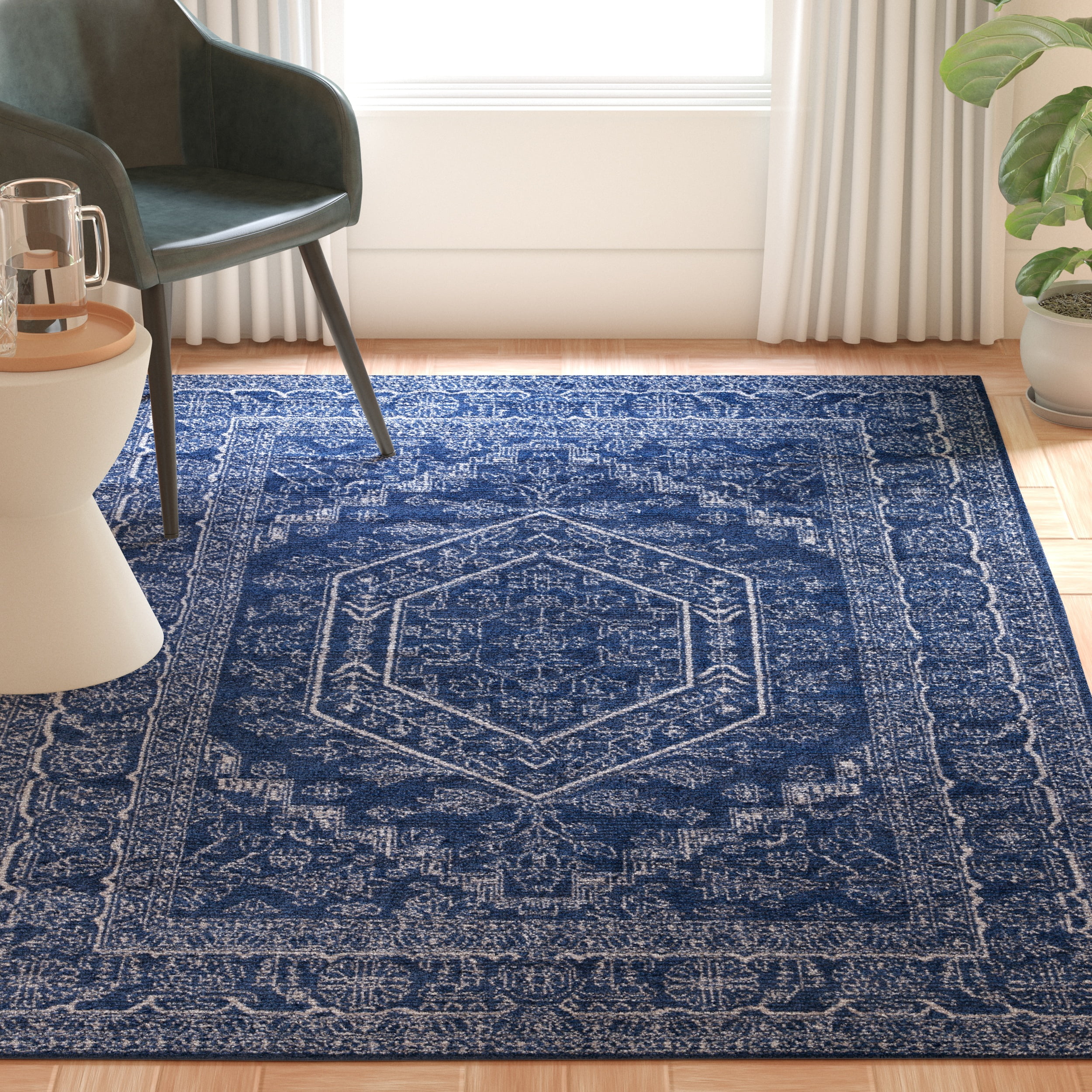 Safavieh Adirondack Xavier Oriental Area Rug, Navy/Ivory, 8' x 10'