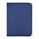 thumbnail image 1 of Portada de menú Libro de menús 4 páginas Elegante funda transparente comercial Tamaño A4 Metal Azul, 1 of 9