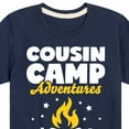 thumbnail image 3 of Instant Message - Camping - Cousin Camp Adventures - Toddler & Youth Short Sleeve Graphic T-Shirt, 3 of 6