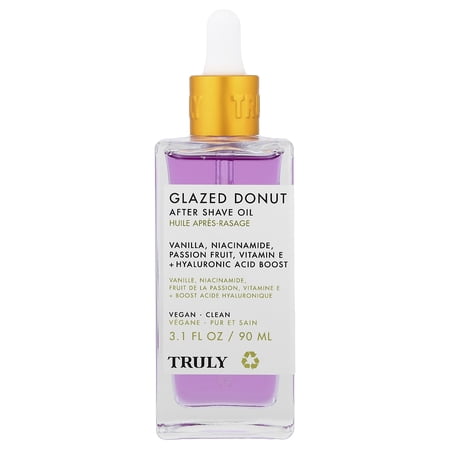 Truly Beauty Glazed Donut After Shave Oil  3.1 fl oz (90 ml)