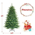 thumbnail image 2 of Gymax 6 FT Pre-lit Artificial Christmas Tree w/ APP Control & 15 Lighting Modes, 2 of 10