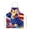 E, variant on Patriotic 4th of July Kitchen Apron, USA Flag Different StylePrint Stain-Resistant Cooking Apron for Independence Day Family Indoor Outdoor BBQ Decor(25.59 x 29.53 in)