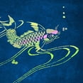 thumbnail image 2 of Bay, Noah 20x20 Black Ornate Wood Framed with Double Matting Museum Art Print Titled - Koi  II, 2 of 4