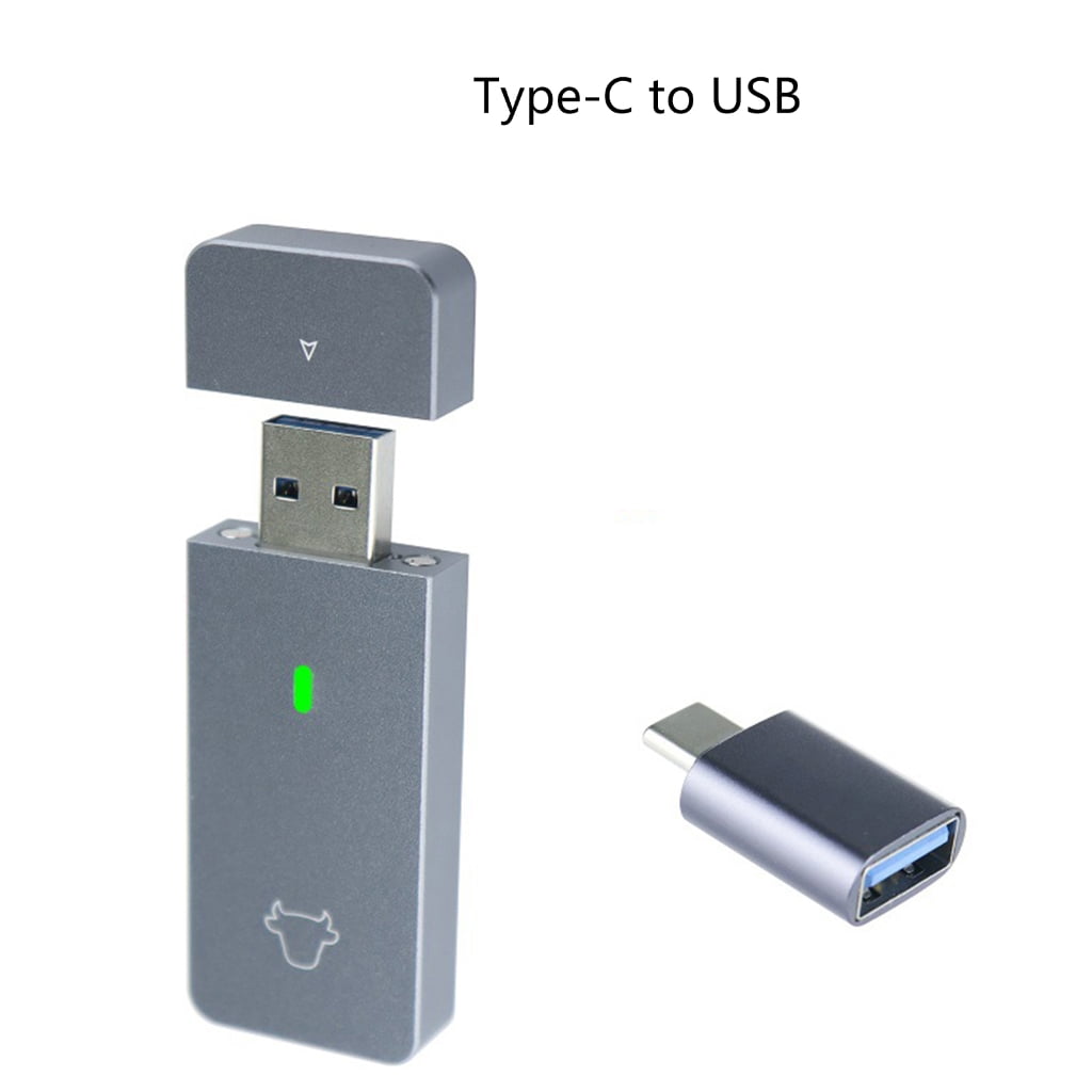 Zeiwohndc JMS583 NVMe SSD Storage Case USB TypeC 2230 Solid Disk Case Box Aluminum Alloy