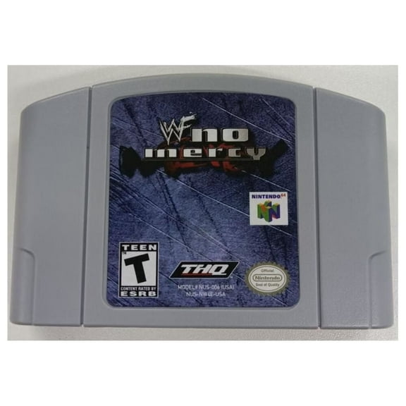 WWF No Mercy N64 Video Games Cartridge ,NTSC US Version