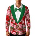 thumbnail image 2 of Ceisia Men Casual Fashion Print Round Neck Pullover Long Sleeve Sweatshirt Gift, 2 of 7