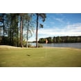 thumbnail image 2 of Highsmith, Carol 14x11 White Modern Wood Framed Museum Art Print Titled - Grand National Golf Course I, 2 of 4