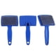 thumbnail image 2 of 3Pcs Pet Summer Hair Removal Grooming Comb Dog Cat Fur Cleaning Massage Hanging BrushBlue L, 2 of 4