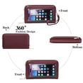 thumbnail image 3 of GOIACII Phone Purse Crossbody Bags for Women Small Travel Wallet Touch Screen RFID Blocking, 3 of 9