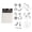 Dot ink into paintin, variant on 6 Pcs Versatile Inks Dots Stencils for Educational, Heart Templates for Cards and Home Projects