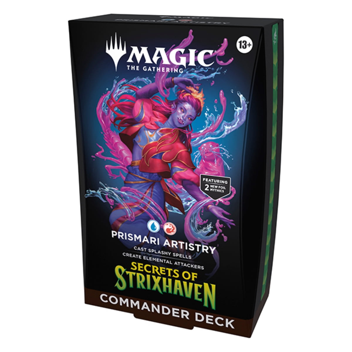 Magic the Gathering Secrets of Strixhaven 5-Deck Commander Case Cards