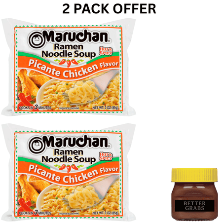 Maruchan Ramen Noodle Soup, Picante Chicken Flavor Instant Noodles