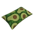 thumbnail image 3 of Daiia Big Colorful Avocados Bedding Waterproof Pillow Protector Zippered Queen – Bed Bug Proof Pillow Encasement-14"x20", 3 of 9