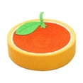 thumbnail image 4 of TISHITA Chat Griffoir Lit Jouet Interactif Scratch Bol 2 en 1 Grind Griffes Mignon orange, 4 of 8