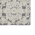 thumbnail image 5 of Better Trends 24" x 40" Bathroom Rugs 100% Cotton Soft Water Absorbent Non Slip Bath Mat Machine Washable Rug (Gray) Medallion Collection, 5 of 6