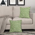 thumbnail image 3 of Navy Blue Leopard Print Pillow Covers 18x18 Set of 2 Cheetah Animal Pattern Chinoiserie Decorative Throw Pillows Outdoor Pillowcase Farmhouse Linen Cushion Case Decor for Sofa Couch Bed, 3 of 6